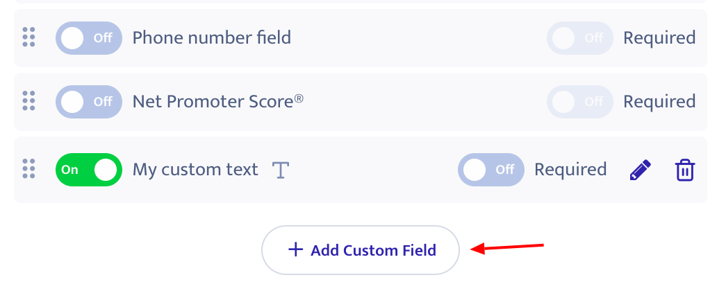 Add custom field